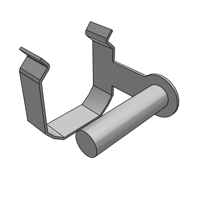 One-touch Connecting Pin for Double Clevis