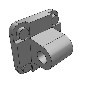 Single Clevis Bracket for HYC/HYQ