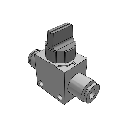 핑거 밸브 난연 타입/1(P)/2(A):원터치 피팅
