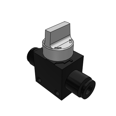 Finger Valve Flame Resistant Type/1(P)/2(A): One-touch Fitting