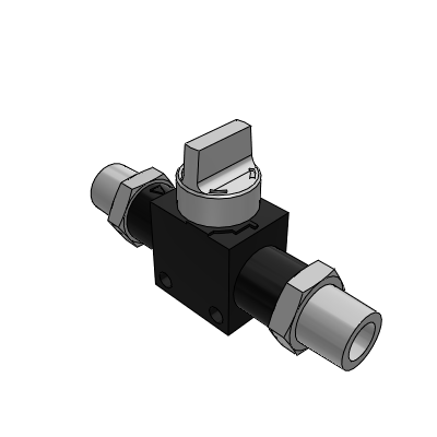 Finger Valve Flame Resistant Type/1(P)・2(A)－Male Thread