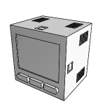 PFG300 3-Screen Display Digital Flow Monitor