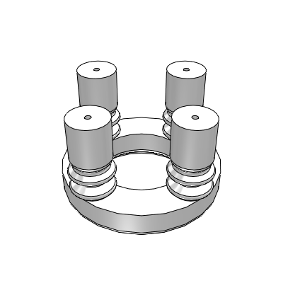 Suction Cup For Transferring Disks
