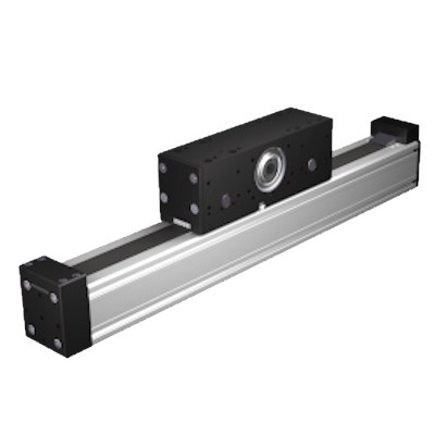 Compact Axis with toothed belt / Ω - Drive