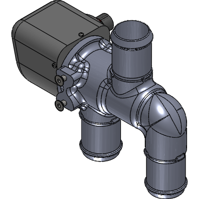 SOBEK Stepper Motor Controlled Valve 100 Industrial Valves