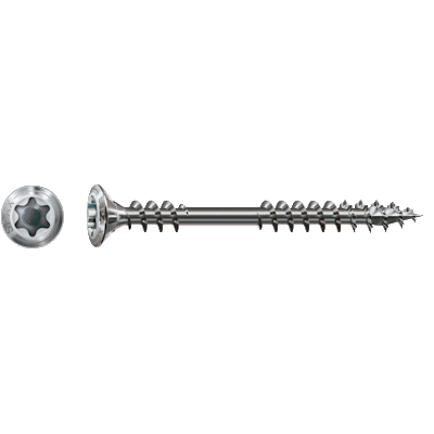 Fixiergewinde, Linsensenkkopf, T-STAR plus, 4CUT, Edelstahl rostfrei A2