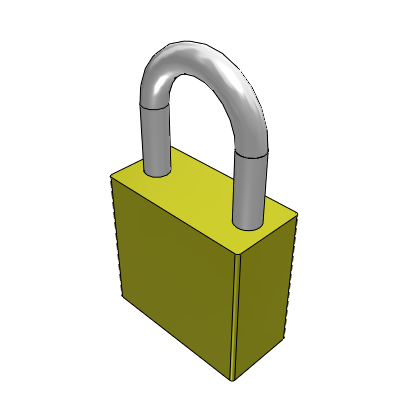 Lucchetto per blocco valvola