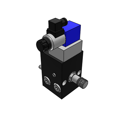 Colector hidràulico para el control de extensiòn