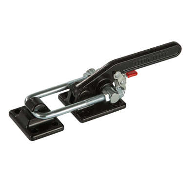 Double tie rod toggle clamps, with safety lever, heavy-duty series