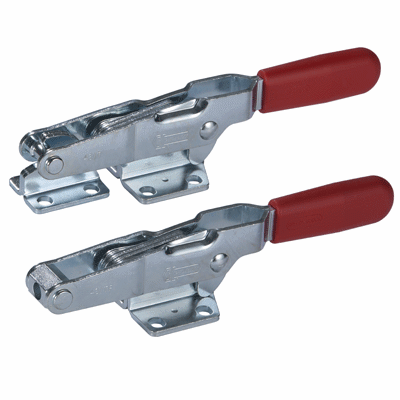 Tie rod toggle clamps