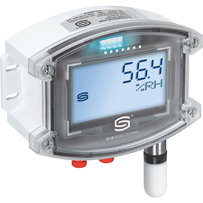 On-wall humidity and temperature sensor (± 2.0%)