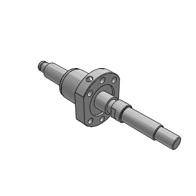 Ball screw support assembly - Precision ball screw - Standard nut type - DIAMETER 15 lead 5/10/20- Accuracy class C5