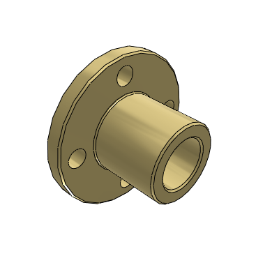 Parts related to trapezoidal screw - Nuts for 30 degree trapezoidal screw - inserts