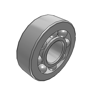 Self aligning ball bearing