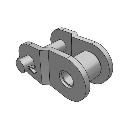 Chain-link-semi-buckle type