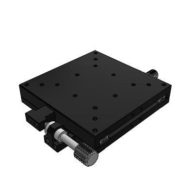 Displacement table - linear ball guided manual displacement table - X-axis pitch 0.5 / 1.0 precision type - feed screw driven type