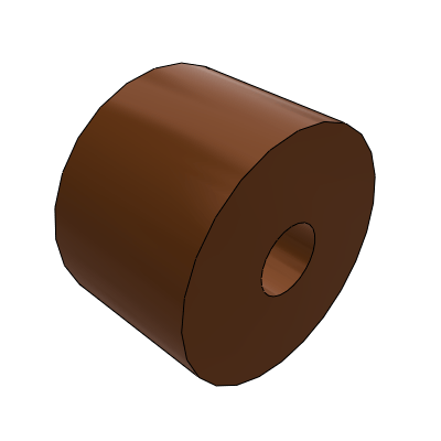 Polyurethane - damping material - polyurethane damping material with counterbore processing - shaft ring for counterbore buffer - shaft ring type