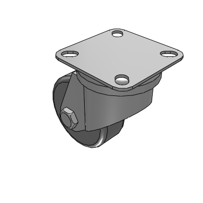Universal - light load - TPE caster