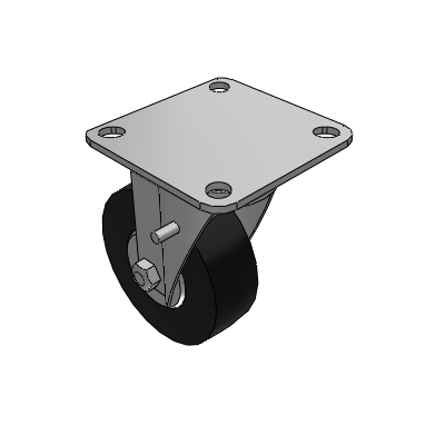 Universal type + block type - medium load - caster