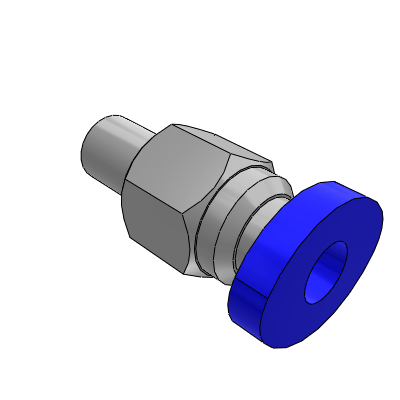 Quick connector - outer hexagon connector