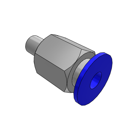 Quick connector - outer hexagon connector
