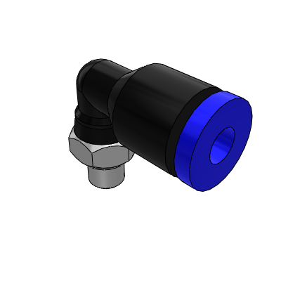 Quick connector - male elbow