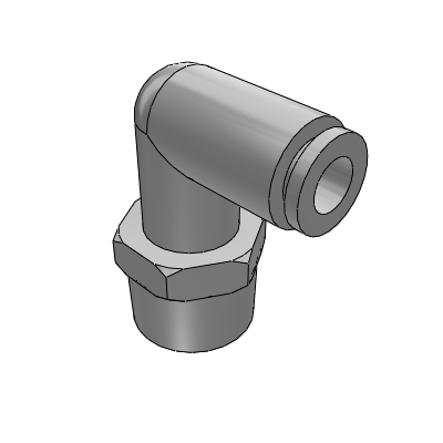 Stainless steel connector - outer threaded elbow joint