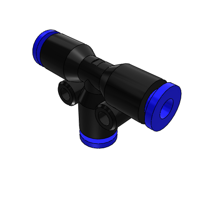 Quick connector - T-joint