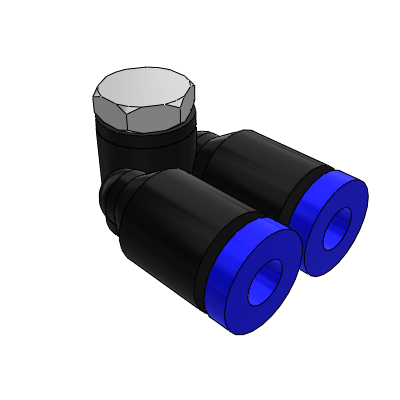 Quick connector - tee connector