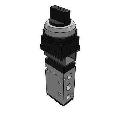 Mechanical valve - Selective type - rotary positioning