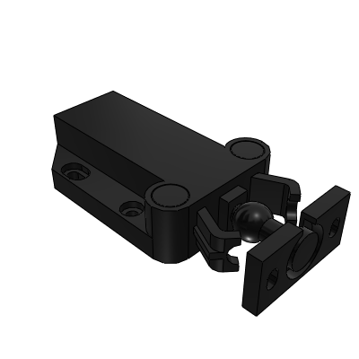 Press type ball buckle - tighter type - external type