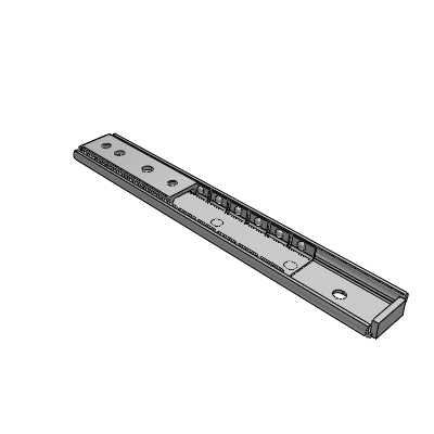 Industrial slide rail - 15 series- stainless steel- single section pull-out type