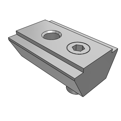 Accessories for European standard 30 profiles - top wire positioning nut - European standard groove width 8.2-30 series