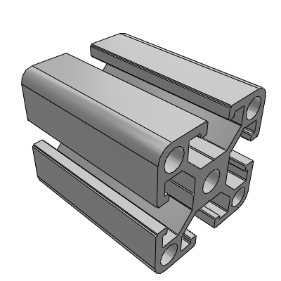 欧标铝合金型材-E40系列-4040B