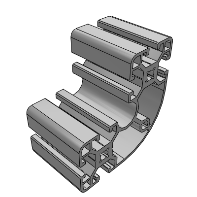 欧标铝合金型材-E40系列-8840RA