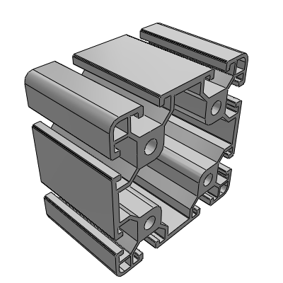 欧标铝合金型材-E40系列-8080YA