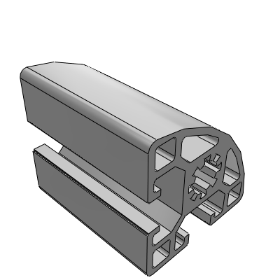 欧标铝合金型材-E45系列-4545R