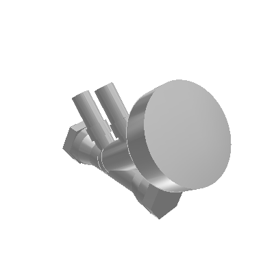 Standard Hidráulica Variable orifice bronze double regulating valve PN25 Industrial Valves