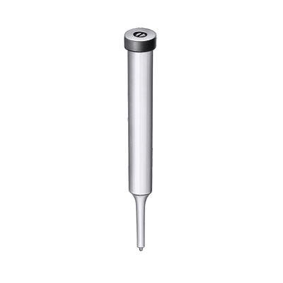 Cutting punch with cylindrical head with lift-off pin, reduced, made of HSS