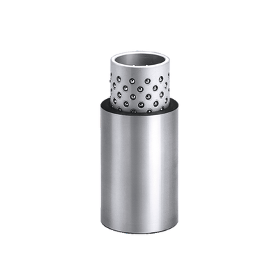 Douilles de guidage lisses, guidage ? billes aluminium