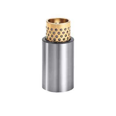 Douilles de guidage lisses, guidage à billes laiton