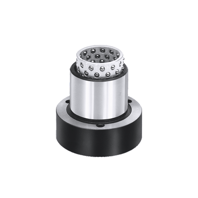 Guide bushes with flange, ball guide aluminium