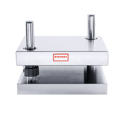 Die sets with 2 guide pillars mounted diagonalely with sliding guide, bronze coating