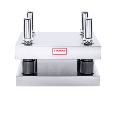 Die sets, with 4 guide pillars mounted, ball guide