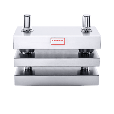 Die sets with guide plate, 2 guide pillars mounted centrically ball guide