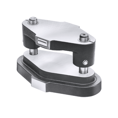 Supports de colonne, avec glissière plaquée bronze