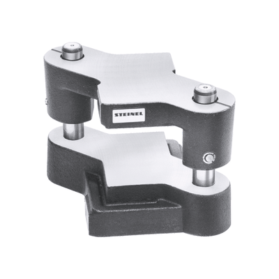 Supports de colonne, avec glissière plaquée bronze