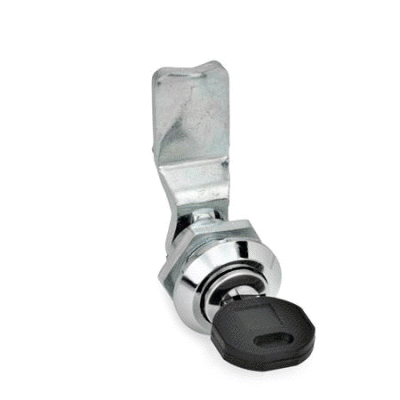 Locking device lockable, operation with key (lock different)