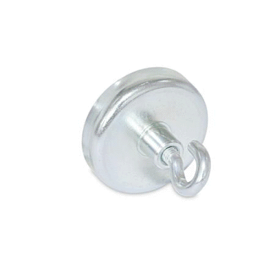 Holding magnet with hook