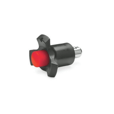 Ball studs with axial locking